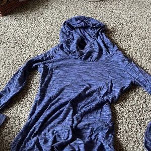 Blue active sweater